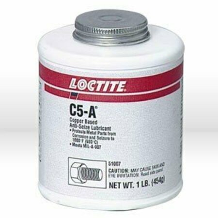 LOCTITE Anti Seize Lubricant, Copper-based, 1 lb  brush top plastic can, AKA: 160796 LOC51007